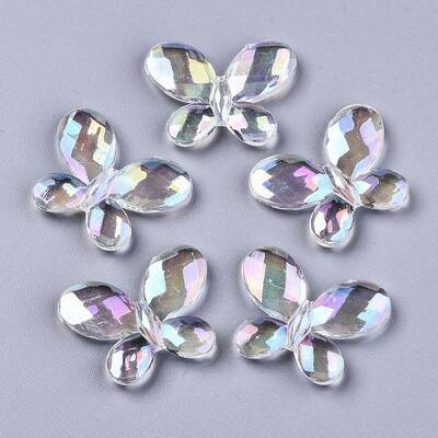 Transparent Acrylic Beads