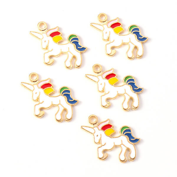 Alloy Enamel Pendants