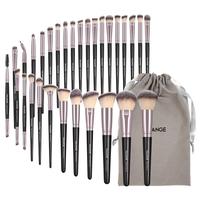 MAANGE Makeup Brush Set with Storage Bag, 30pcs/set Versatile Soft Makeup Brushes for Foundation, Blush, Lip Balm, Brushes wi...