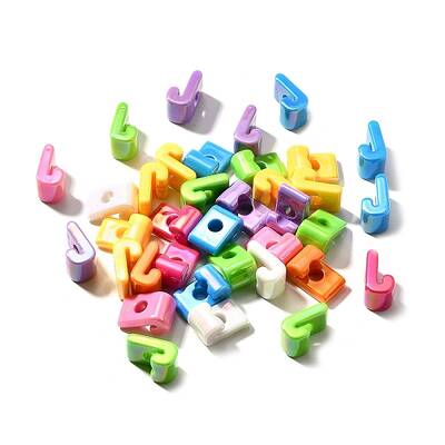 UV Plating Opaque Acrylic Beads