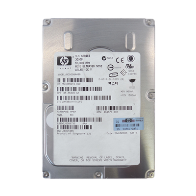 356910-009 HP 300GB Ultra-320 SCSI 10000 3.5-inch 8MB Hard Drive