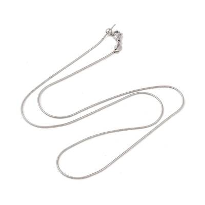304 Stainless Steel Snake Chain Necklace