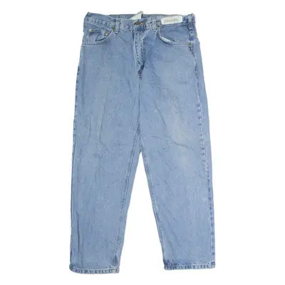 CARHARTT Workwear Mens Jeans Blue Relaxed Straight W34 L28