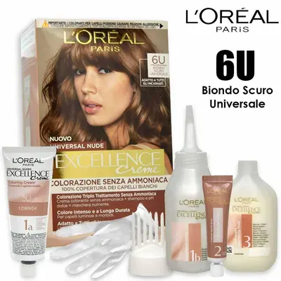 L'oreal color triple treatment excellence nude dark blonde