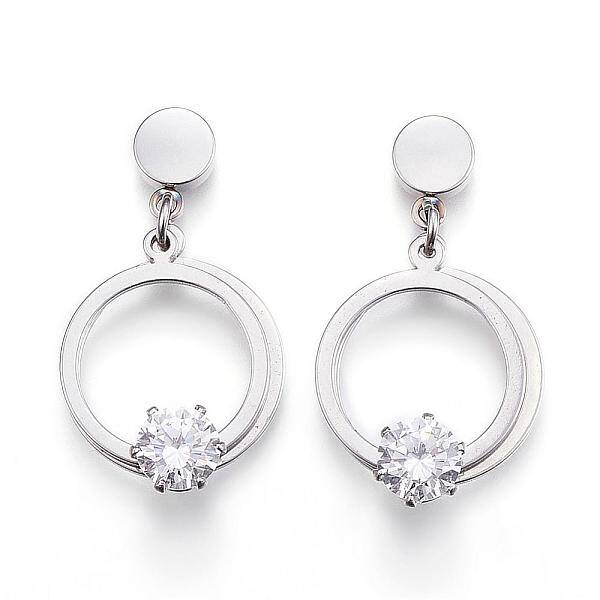 304 Stainless Steel Earlobe Plugs
