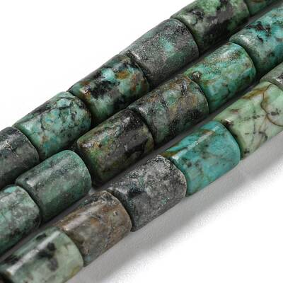 Natural African Turquoise(Jasper) Beads Strands