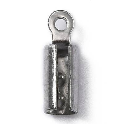 316 Surgical Stainless Steel Folding Crimp Ends