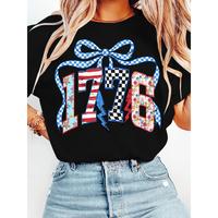 Patriotic and Stylish T - Shirt: Commemorate with a Bold \