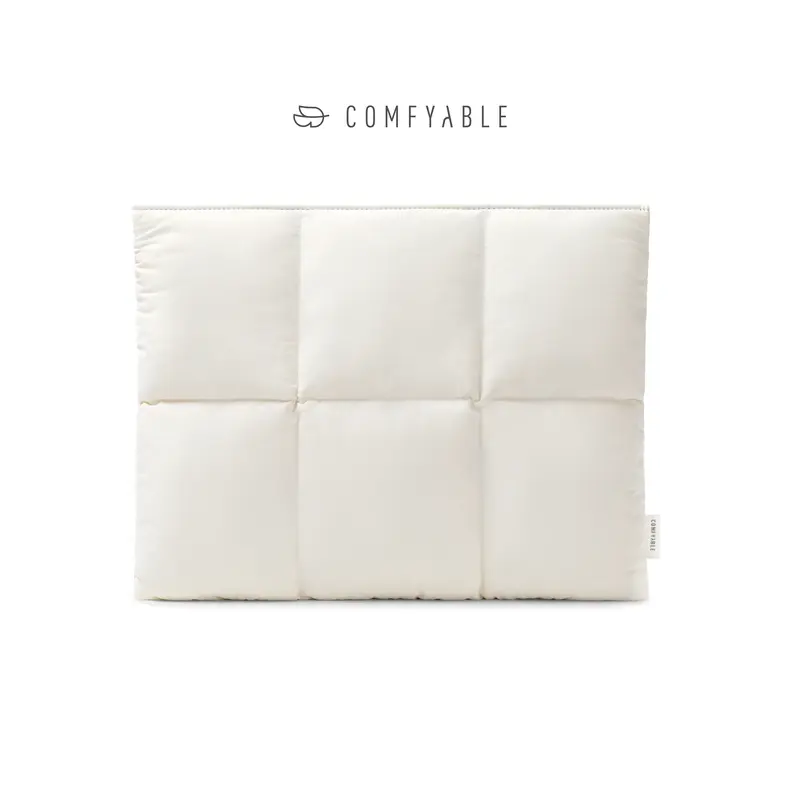 Comfyable Puffy Laptop Sleeve 13 14 15 16, Lightweight Case, Pillow Purse for MacBook M4 M3 M2 M1, Notebook Sleeve, Gift, W...