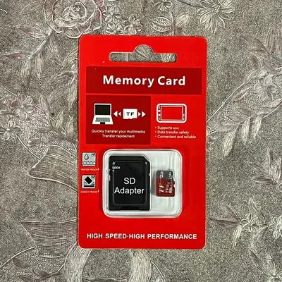 Universal Micro SD 1 TB TF Flash Memory Card with Adapter, High Performance Memory Card, Data Storage Memory Card