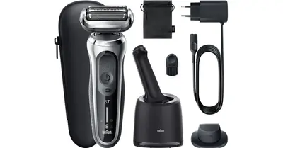 Braun Series 7 71-S7200cc Electric Shaver Silver