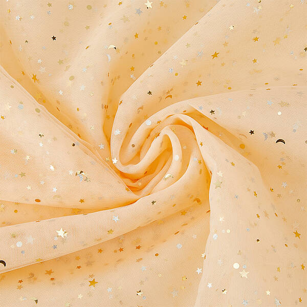 Star Pattern Nylon Mesh Fabric