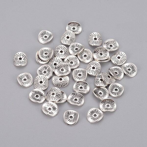 Tibetan Style Wavy Spacer Beads