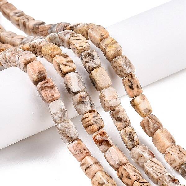 Natural Feldspar Beads Strands