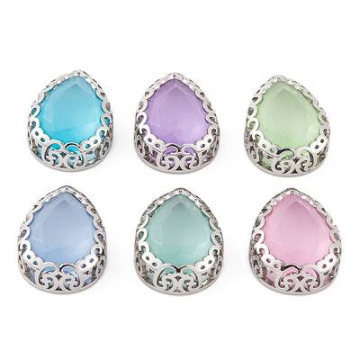 Teardrop Sew on Rhinestone