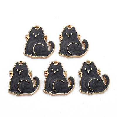 Alloy Enamel Pendants