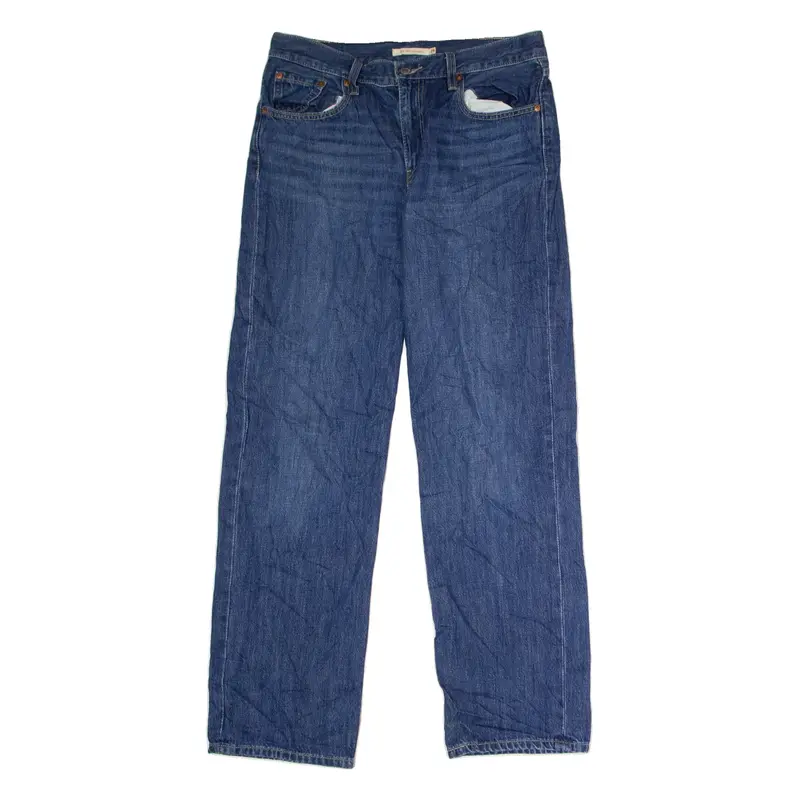 LEVI'S Low Pro Womens Jeans Blue Regular Straight W29 L29