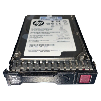 653956-002 HP 450GB 6Gb/s SAS 10000 2.5-inch 16MB Hard Drive