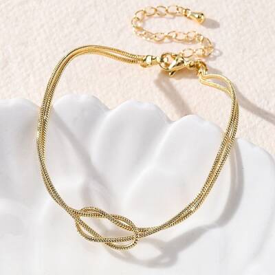 Brass Snake Chain Bracelets for Women