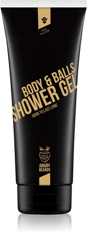 Angry Beards Jack Saloon Moisturizing Shower Gel for Men 230ml