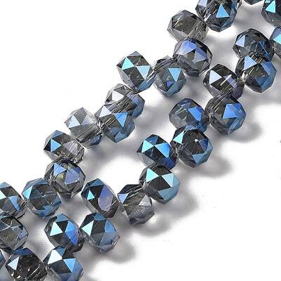 Full Rainbow Plated Electroplate Beads Strands