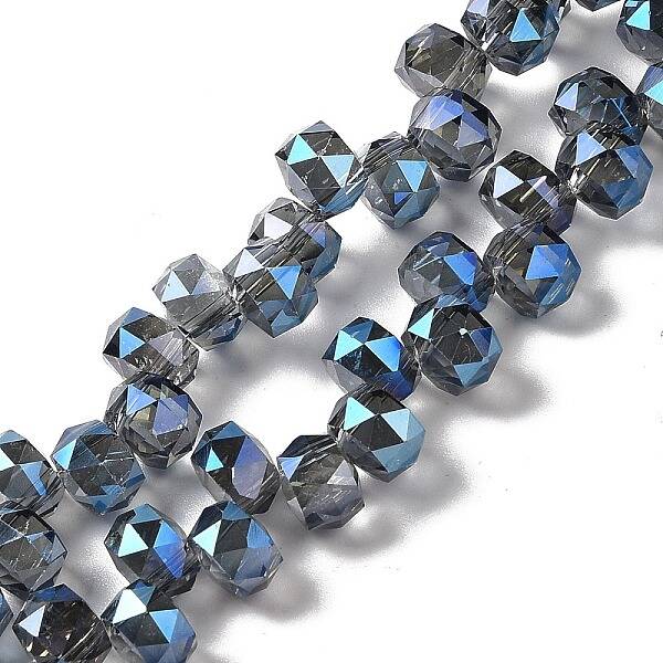 Full Rainbow Plated Electroplate Beads Strands