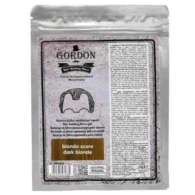 Gordon Ricarica Fibre Infoltenti Colore Biondo Scuro 25 Gr