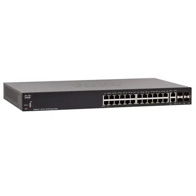 SF250-24-K9 Cisco SF250-24 26-Port + 4-Port SFP Layer 3 Switch