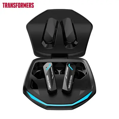 【US Local Shipping】Transformers TF-T10 True in-Ear Wireless Bluetooth 5.4 Earbuds, IPX5 Waterproof with HD Mic, 60Hrs Pla...