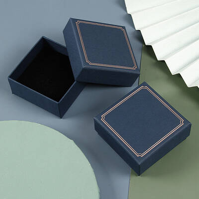 Square Paper Earring Storage Gift Boxes