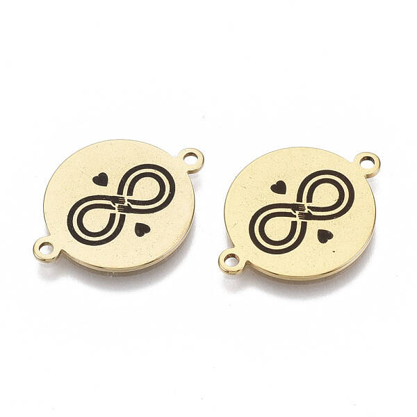 201 Stainless Steel Enamel Links connectors