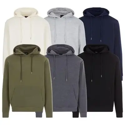 3-Pack Men's Heavyweight Fleece Lined Pullover Hoodie Sweatshirt (Sizes M-XXL) casual hoodie