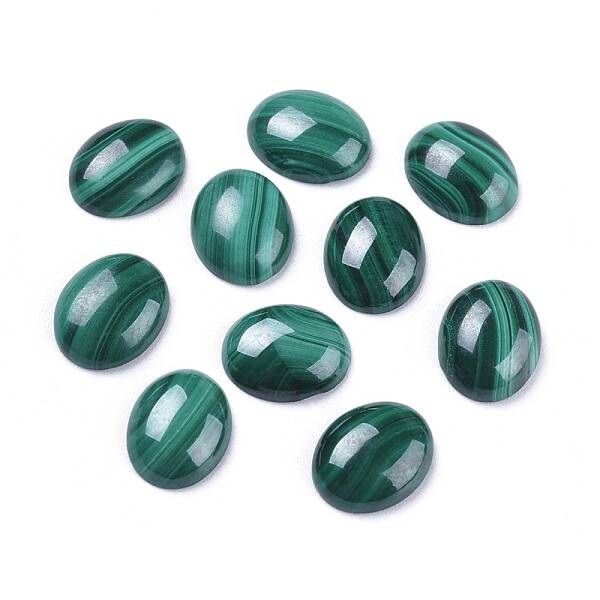 Natural Malachite Cabochons