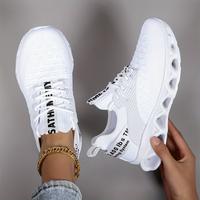 Breathable Non Slip Blade Tennis Walking Shoes - Womens Running Fashion Sneakers Gym Sports Work Trainers