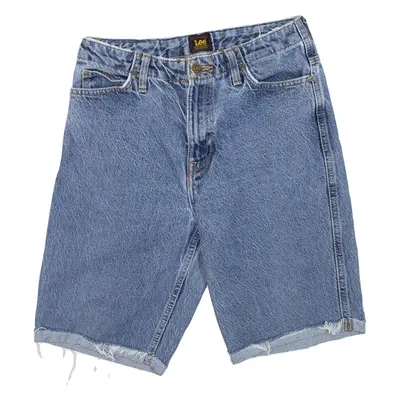 LEE Womens Jorts Shorts Blue Relaxed S W27