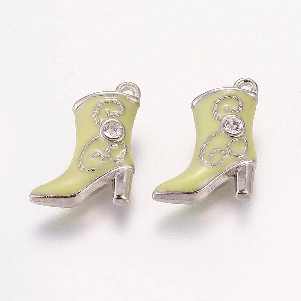 Alloy Enamel Pendants