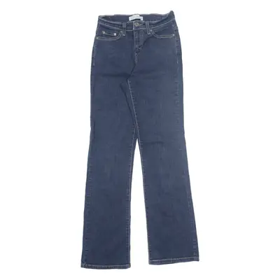 LEVI'S 512 Jeans Blue Denim Slim Bootcut Womens W25 L32