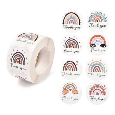 1.5 Inch Thank You Sticker