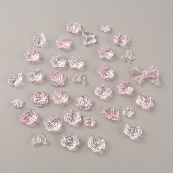 Transparent Acrylic Beads