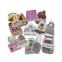Bookish Vinyl Stickers – 3 Inch Waterproof Decals for Readers, Romantasy Fans, and Book Lovers