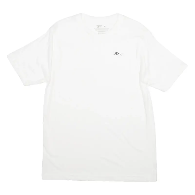 REEBOK Mens T-Shirt White M