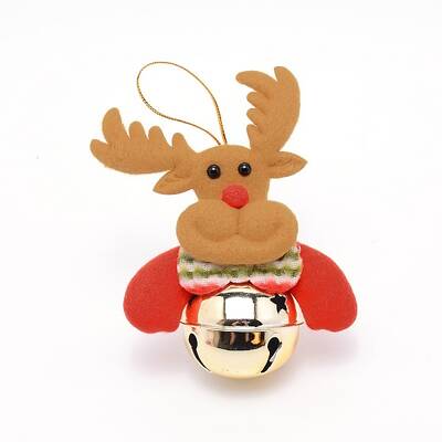 Christmas Theme Reindeer Cloth Pendant Decorations