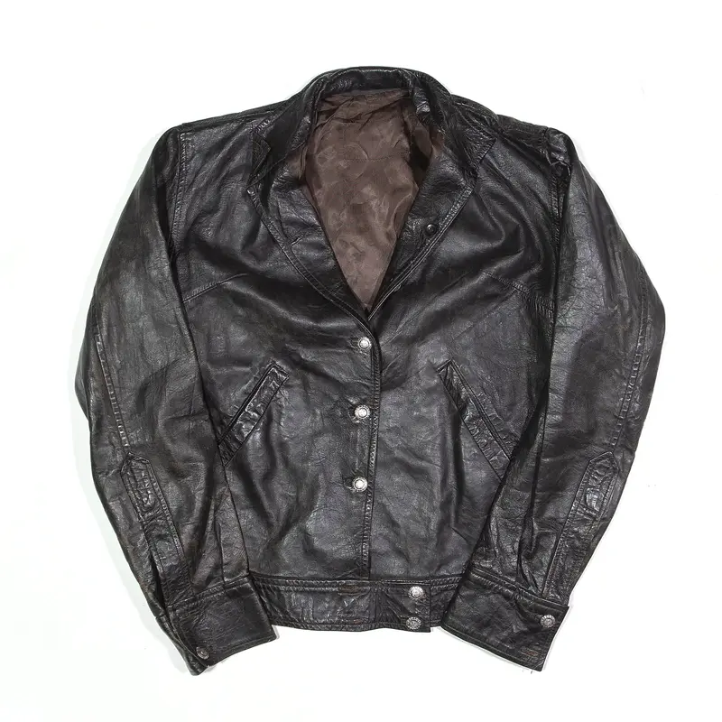 Blazer Leather Jacket Black Womens S