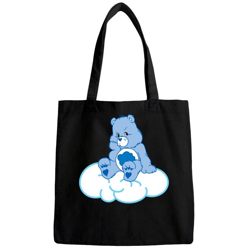 Grumpy Bear Pouting On Cloud - Grumpy Bear - Bags