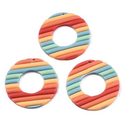 Handmade Polymer Clay Pendants