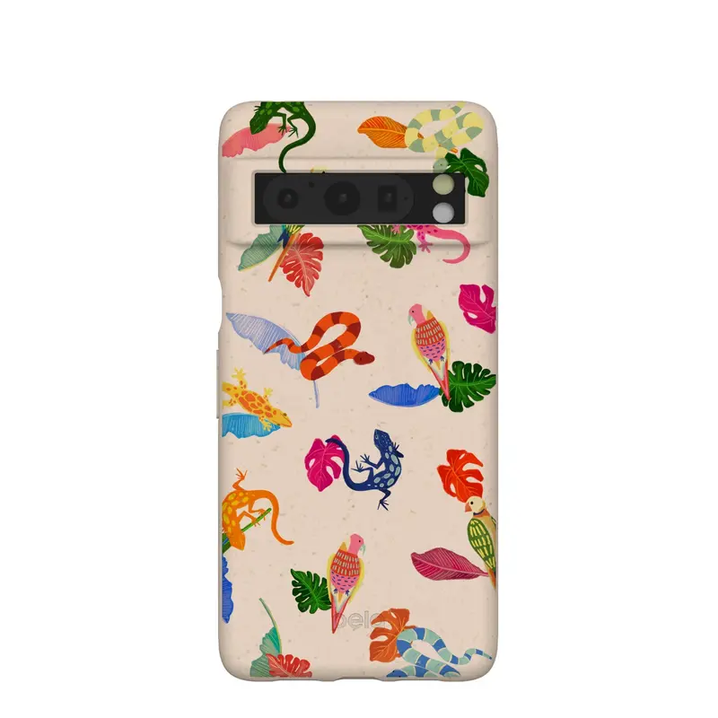 Seashell Into the Tropics Google Pixel 8 Pro Case