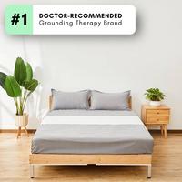GroundingWell Bedsheet Organic Cotton Grounding Sheet 104\