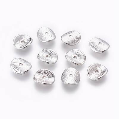 Tibetan Style Wavy Spacer Beads
