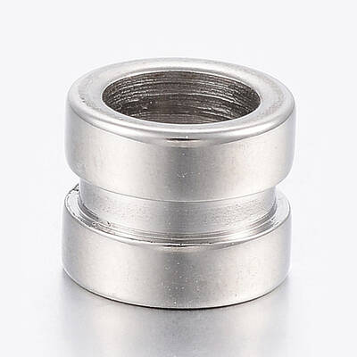 Tarnish Resistant 304 Stainless Steel Tube Beads