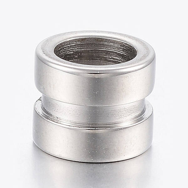 Tarnish Resistant 304 Stainless Steel Tube Beads